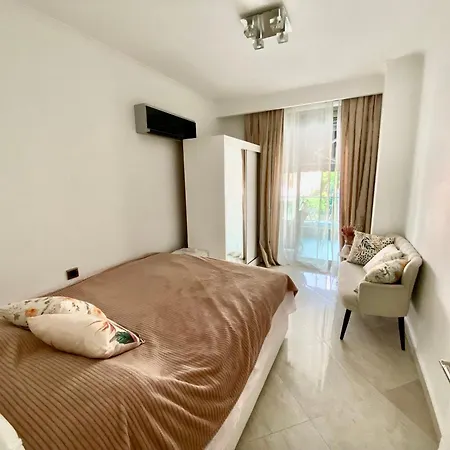 شقة Luxury Flat 2 Mins From ألانيا